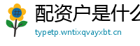 配资户是什么